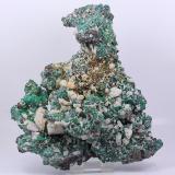 Cobre, Oro, Cuprita, Malaquita, CuarzoZona minera Oumjrane, Comunidad Alnif, Provincia Tinghir, Región Drâa-Tafilalet, Marruecos19 x 14x 5 cm (Autor: Iván Blanco (PDM))