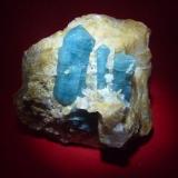 Fluorapatito.<br />Slyudyanka (Sludyanka), Zona Lago Baikal, Irkutsk Oblast, Zabaykalsky Krai, Rusia<br />60x50 mm.<br /> (Autor: Jesus Franquesa Baucells)