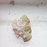 Dolomite, Calcite<br />State Route 1 road cut, Woodbury, Cannon County, Tennessee, USA<br />17 x 33 mm.<br /> (Author: jordanlowe1089)