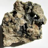 óxidos de manganeso<br />Mina San Mateo, Pas Son Creus, Bunyola, Mallorca, Islas Baleares / Illes Balears, España<br />6''5 x 6 cm.<br /> (Autor: Jordi Franco)