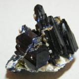 Azurite<br />Tsumeb Mine, Tsumeb, Otjikoto Region, Namibia<br />40x40x40mm<br /> (Author: Heimo Hellwig)