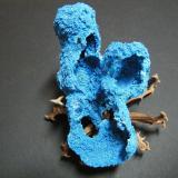 Shattuckite<br />Kaokoveld Plateau, Kunene Region, Namibia<br />100x60x35mm<br /> (Author: Heimo Hellwig)