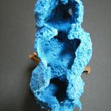 Shattuckite<br />Kaokoveld Plateau, Kunene Region, Namibia<br />100x40x45mm<br /> (Author: Heimo Hellwig)