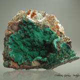 PseudomalaquitaMina Miguel Vacas, Freguesías Pardais y Conceição, Vila Viçosa, Distrito Évora, Província Alentejo Central, Región Alentejo, Portugal75 x 77 x 56 mm (Autor: Rafael Galiana)