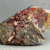 CinabrioMina Nuevo Entredicho, Almadenejos, Comarca Valle de Alcudia, Ciudad Real, Castilla-La Mancha, España85x43x42 mm (Autor: Juan Espino)