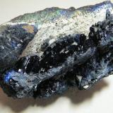 Azurite<br />Tsumeb Mine, Tsumeb, Otjikoto Region, Namibia<br />110x90x50mm<br /> (Author: Heimo Hellwig)