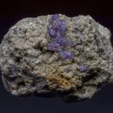 Fluorapaptite, QuartzKing Lithia Mine, Greyhound Gulch, Keystone, Keystone District, Pennington County, South Dakota, USA6.2 x 5.9 cm (Author: am mizunaka)
