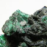 Mottramite, Malachite, Azurite<br />Tsumeb Mine, Tsumeb, Otjikoto Region, Namibia<br />70x50mm<br /> (Author: Heimo Hellwig)