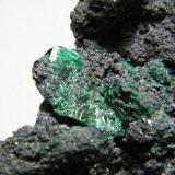 Mottramite, Malachite, Azurite<br />Tsumeb Mine, Tsumeb, Otjikoto Region, Namibia<br />70x50mm<br /> (Author: Heimo Hellwig)