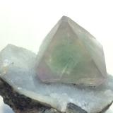 Fluorita<br />Distrito minero Kavalerovo, Primorsky Krai, Rusia<br />5 x 4 x 4 cm.<br /> (Autor: Raul S. Llorente)