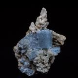 Celestine<br />Meckley's Quarry, Mandata, Northumberland County, Pennsylvania, USA<br />8.0 x 5.5 cm<br /> (Author: am mizunaka)