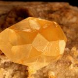 Calcite<br />Klamm Quarry, Gastein Valley, St. Johann im Pongau, Hohe Tauern, Salzburg, Austria<br />crystal size 16 mm<br /> (Author: Gerhard Brandstetter)