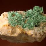 Malachite<br />Mockleiten Mine, Brixlegg, Kufstein District, Inn Valley, North Tyrol, Tyrol/Tirol, Austria<br />58 mm<br /> (Author: Gerhard Brandstetter)