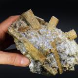 Andalusite<br />Lüsens Valley, Sellrain Valley, Innsbruck-Land District, North Tyrol, Tyrol/Tirol, Austria<br />18 cm<br /> (Author: Gerhard Brandstetter)