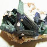 Azurite<br />Tsumeb Mine, Tsumeb, Otjikoto Region, Namibia<br />30x30mm<br /> (Author: Heimo Hellwig)