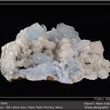 Barite<br />Jebel Ouichane mines, Beni Bou Ifrour, Nador, Nador Province, Oriental Region, Morocco<br />fov 12 cm<br /> (Author: ploum)