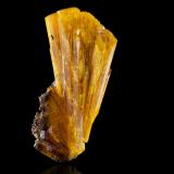 Legrandite<br />Ojuela Mine, Mapimí, Municipio Mapimí, Durango, Mexico<br />2,5	x	1,5	x	5,5	cm<br /> (Author: MIM Museum)