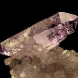 Quartz (variety amethyst)<br />Osilo, Sassari Province, Sardinia/Sardegna, Italy<br />Crystal size 17 mm<br /> (Author: Gerhard Brandstetter)