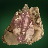 Quartz (variety amethyst)<br />Osilo, Sassari Province, Sardinia/Sardegna, Italy<br />27 mm<br /> (Author: Gerhard Brandstetter)
