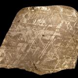 Iron (variety kamacite)<br />Gibeon meteorite, Gibeon, Mariental District, Hardap Region, Namibia<br />87 mm<br /> (Author: Gerhard Brandstetter)