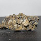 Azurita con CuarzoMina Primitiva, Castrejana, Bilbao, Comarca Gran Bilbao, Vizcaya / Bizkaia, País Vasco (Euskadi), España45 x 20 x 10 mm. (Autor: Inushin)