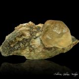 Calcita<br />Leiping, Guiyang, Prefectura Chenzhou, Provincia Hunan, China<br />85 x 43 x 43 mm.<br /> (Autor: Rafael Galiana)