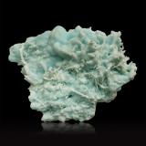 Aragonito (variedad cuprífera)<br />Dulong, Dulong ore field, Campo minero Dulong, Maguan, Prefectura autónoma Wenshan, Provincia Yunnan, China<br />107 x 83 x 34 mm.<br /> (Autor: Rafael Galiana)