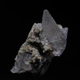 Fluorite, Dolomite, QuartzElmwood Mine, Carthage, Central Tennessee Ba-F-Pb-Zn District, Smith County, Tennessee, USA7.5 x 7.2 cm (Author: am mizunaka)