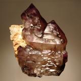 Quartz (variety amethyst)<br />Soliva Quarry (AVE Quarry works), Can Sala, Riudarenes, Comarca La Selva, Gerona / Girona, Catalonia / Catalunya, Spain<br />8.3 x 10.9 cm<br /> (Author: crosstimber)