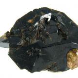 Titanita con FluorapatitoMina Turner's Island, Sebastopol, Condado Renfrew, Ontario, Canadá4 x 3 x 2 (Autor: Antonio Alcaide)