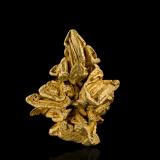 Gold<br />Talbot Mine, Big Blow - Bardoc, Broad Arrow, Kalgoorlie-Boulder Shire, Western Australia, Australia<br />4,5 x 2,5 x 5,5 cm<br /> (Author: MIM Museum)