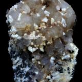 Microclina, Cuarzo, Chorlo<br />Yacimiento Trascastillo, Trascastillo, Cártama, Comarca Valle del Guadalhorce, Málaga, Andalucía, España<br />72 x 45 x 17 mm<br /> (Autor: José Luis Zamora)