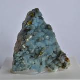 Plumbogummita<br />Zona Yangshuo / Laohu, Montes Haiyang, Prefectura Guilin, Región Autónoma Guangxi Zhuang, China<br />5 x 4 x 2,5 cm<br /> (Autor: Raul S. Llorente)
