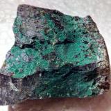 Oro con Malaquita<br />Mina La Compañía, Caracoles, Distrito Sierra Gorda, Provincia Tocopilla, Región Antofagasta, Chile<br />5.5x5 cms<br /> (Autor: antoniopedro)