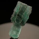 Beryl (variety emerald)<br />Muzo mining district, Western Emerald Belt, Boyacá Department, Colombia<br />2.05 cm x .91 cm x .84 cm<br /> (Author: Val)