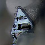 Hematite<br />Lohning Quarry (Lohninger Quarry), Hüttwinkl Valley, Rauris Valley, Zell am See District, Hohe Tauern, Salzburg, Austria<br />FOV 3,5 mm<br /> (Author: Gerhard Brandstetter)